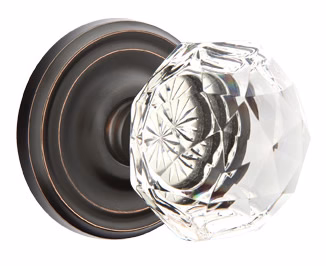 DIAMOND GLASS (CK) DUMMY (PAIR) KNOB - Omega Custom Fabrication LLC