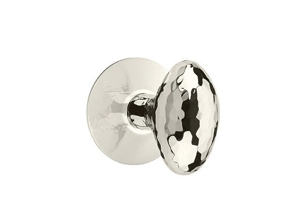 HAMMERED EGG (HE) PASSAGE (HALL/CLOSET) KNOB WITH 2-3/8