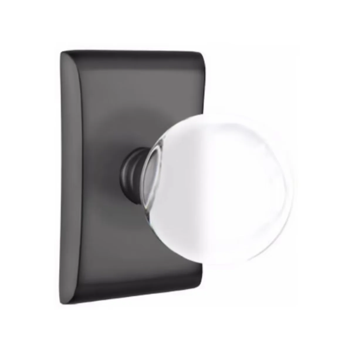 BRISTOL GLASS (BL) PASSAGE (HALL/CLOSET) KNOB WITH 2-3/8