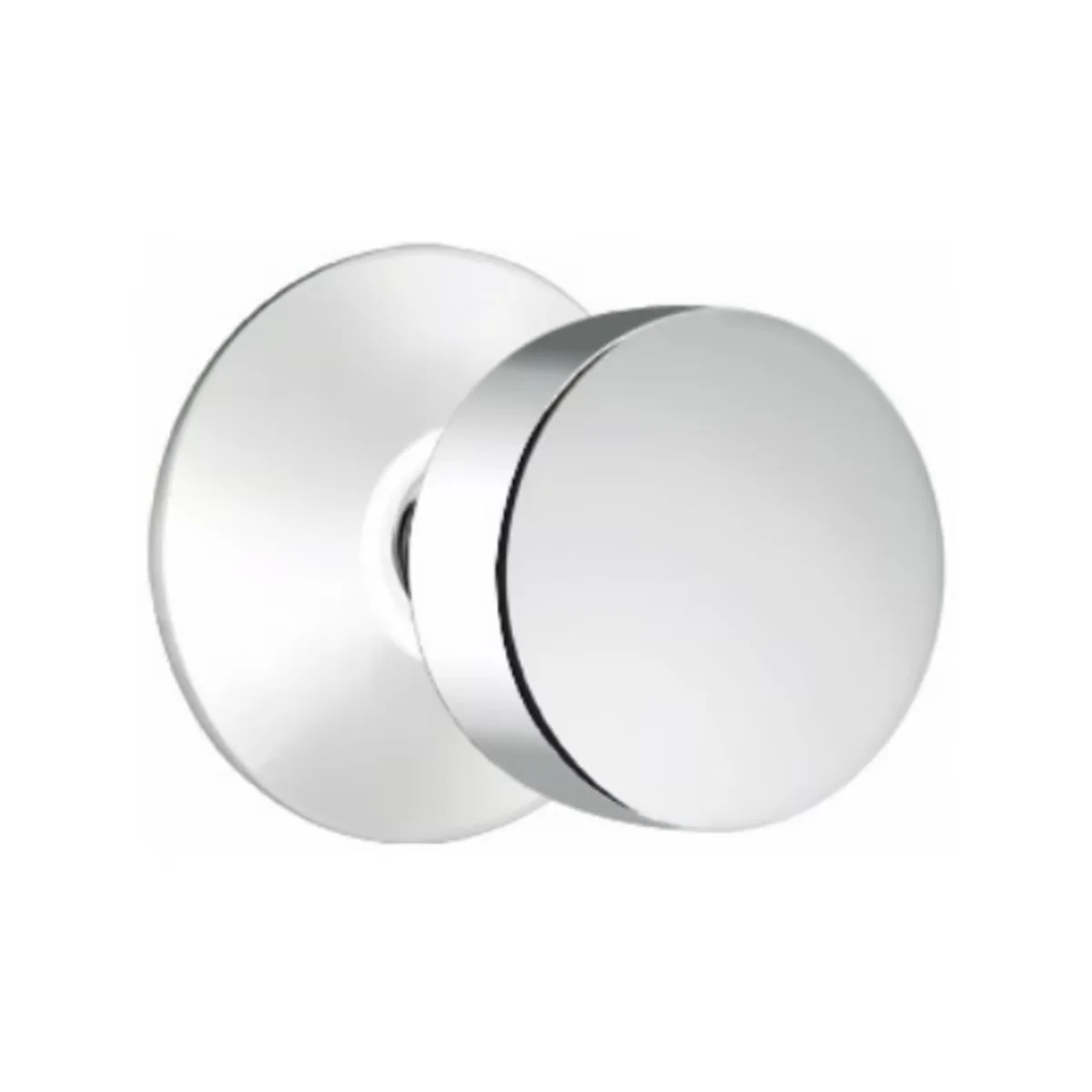 ROUND (ROU) PASSAGE (HALL/CLOSET) KNOB WITH 2-3/8