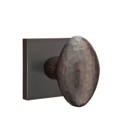 HAMMERED EGG (HE) PASSAGE (HALL/CLOSET) KNOB WITH 2-3/8