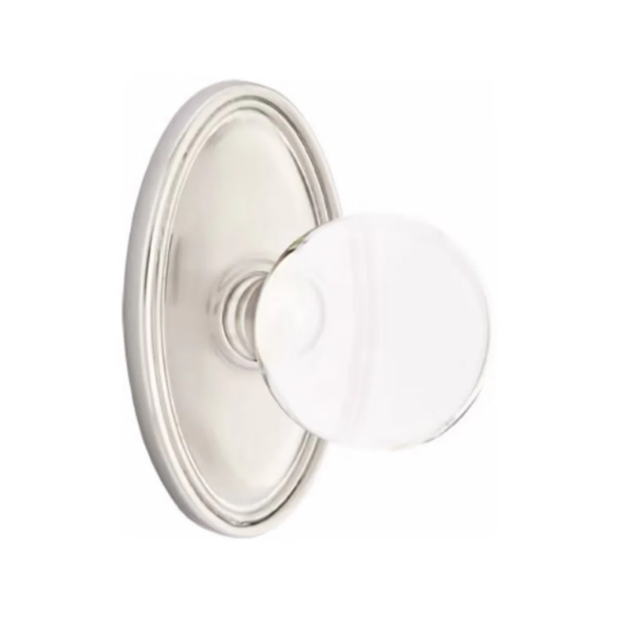 BRISTOL GLASS (BL) PASSAGE (HALL/CLOSET) KNOB WITH 2-3/8