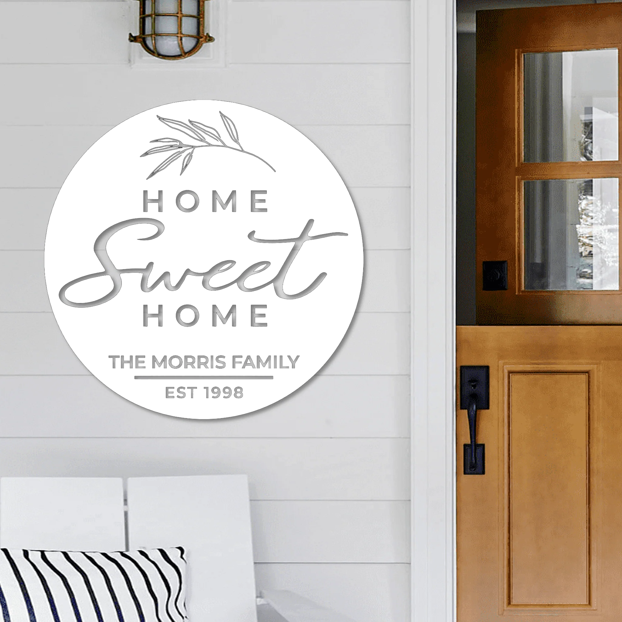 Home Sweet Home Custom Metal Art - Omega Custom Fabrication LLC