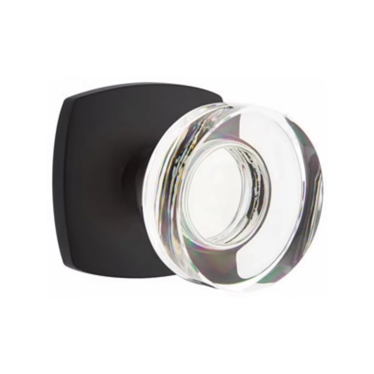 MODERN DISC GLASS (MDC) DUMMY (PAIR) KNOB - Omega Custom Fabrication LLC