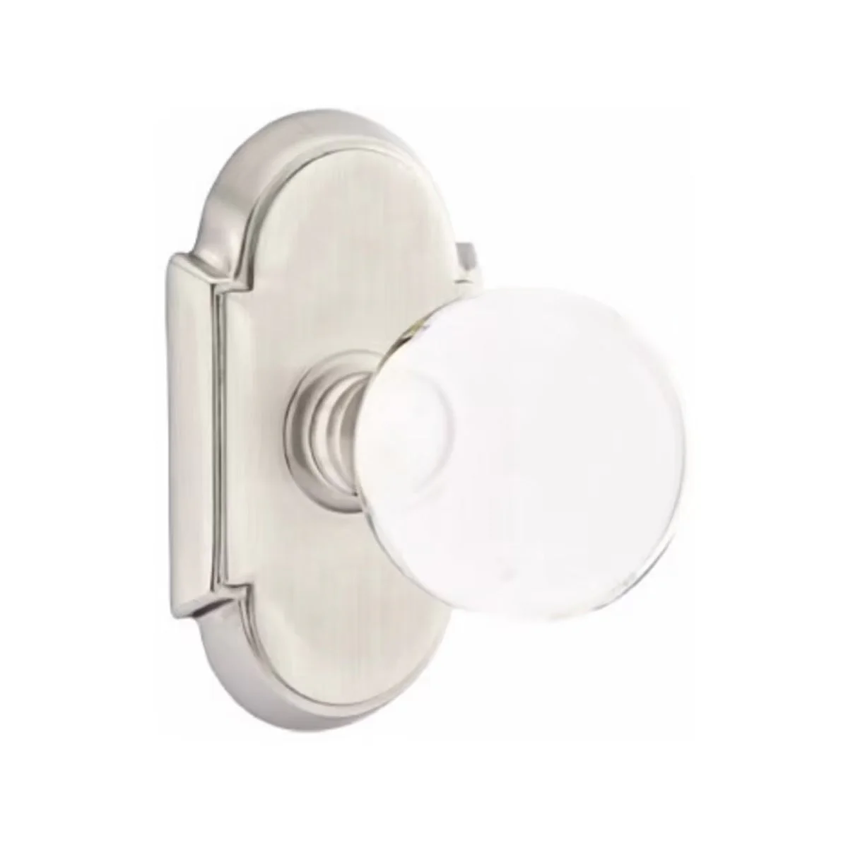 BRISTOL GLASS (BL) PRIVACY (BED/ BATH) KNOB WITH 2-3/8