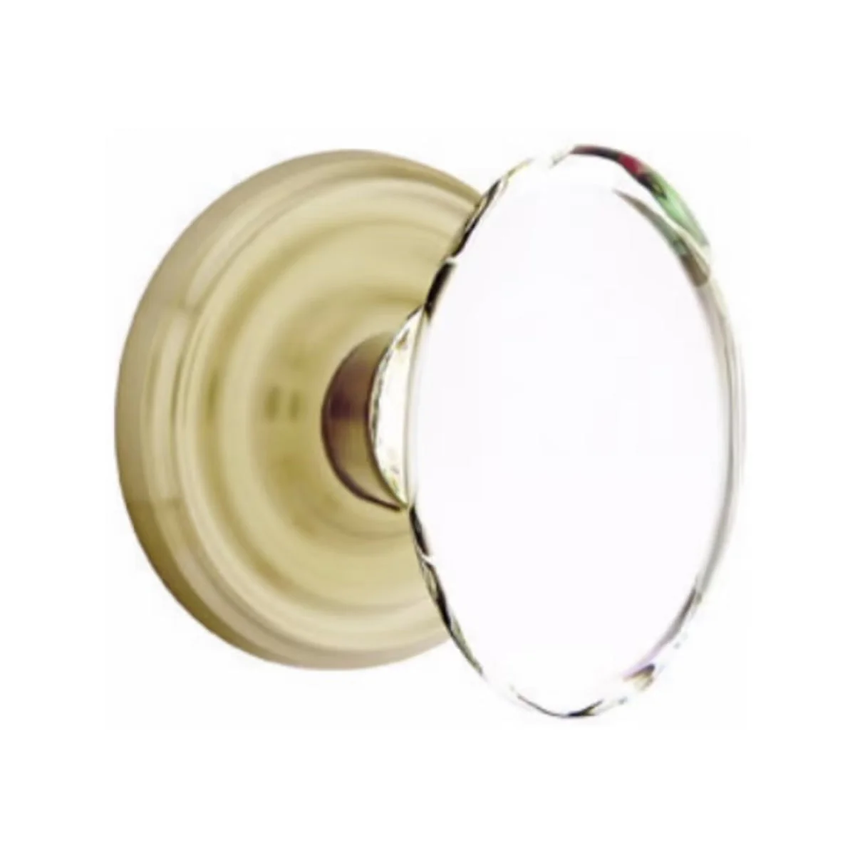HAMPTON GLASS (HT) PRIVACY (BED/BATH) KNOB WITH 2-3/8
