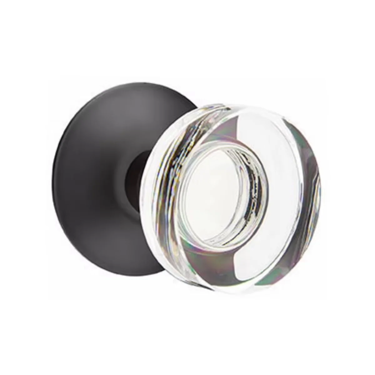 MODERN DISC GLASS (MDC) DUMMY (PAIR) KNOB - Omega Custom Fabrication LLC