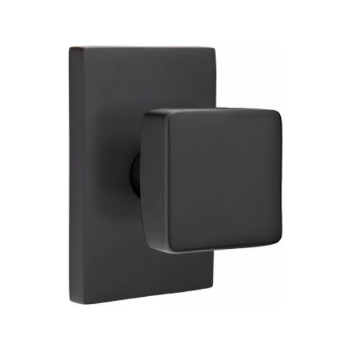 SQUARE (SQU) PRIVACY (BED/BATH) KNOB WITH 2-3/8