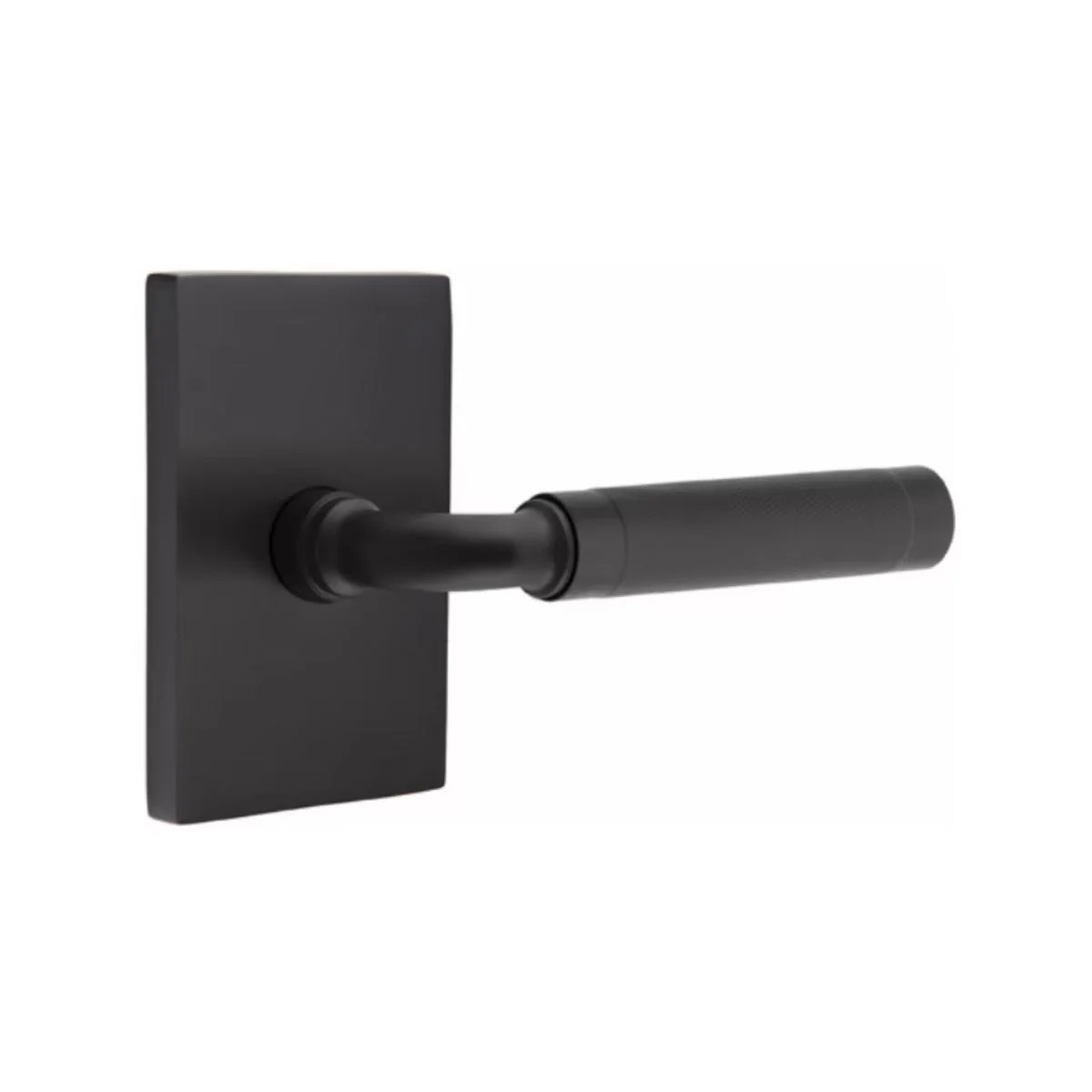 R-BAR KNURLED (RA.KN) PRIVACY (BED/BATH) LEVER WITH 2-3/8
