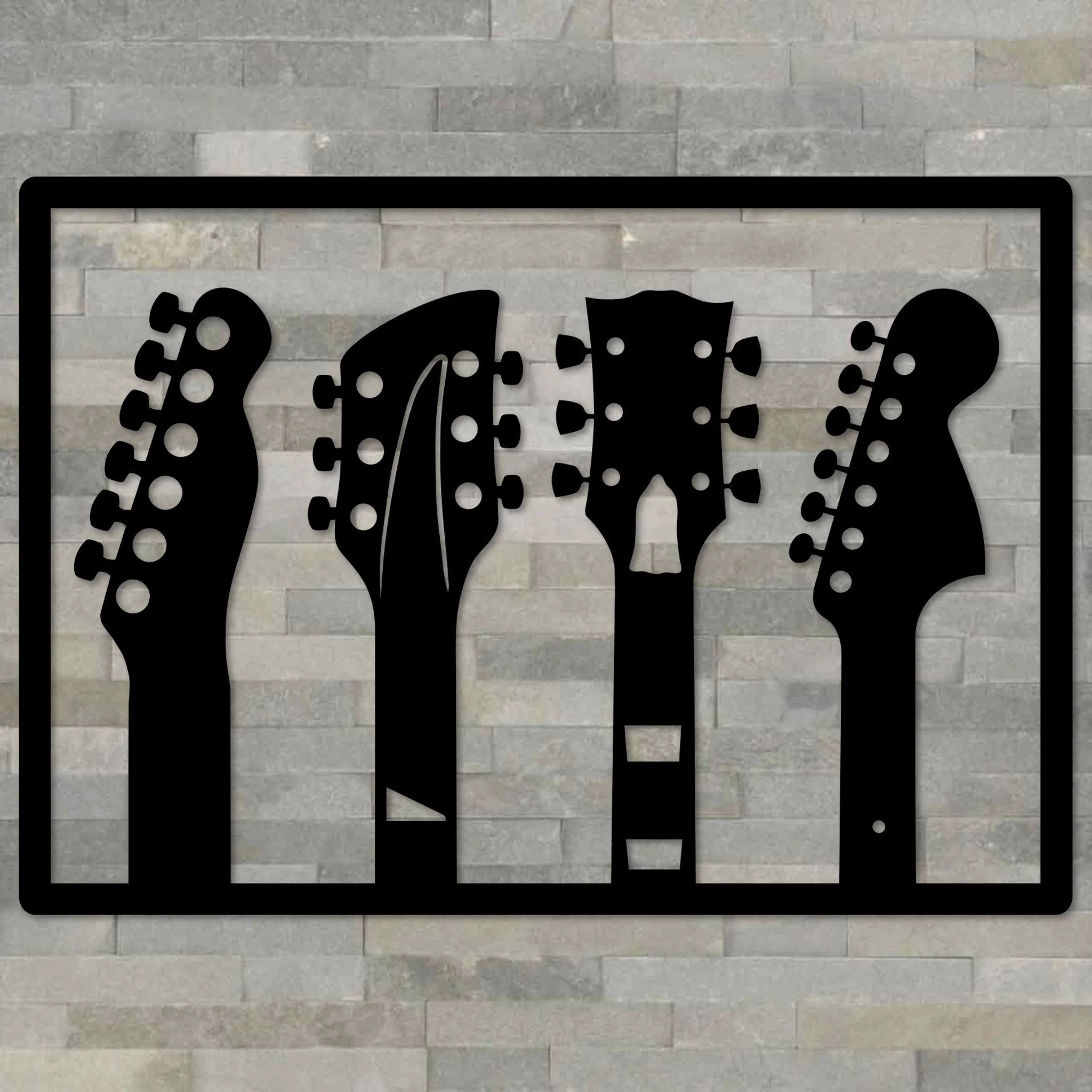 Guitar Wall Art - Omega Custom Fabrication LLC