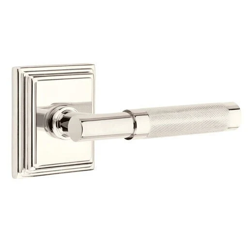 T-BAR KNURLED (TA.KN) PRIVACY (BED/BATH) LEVER WITH 2-3/8