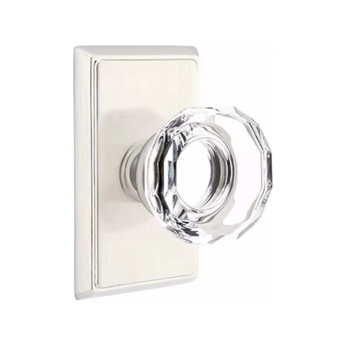LOWELL GLASS (LW) DUMMY (PAIR) KNOB - Omega Custom Fabrication LLC
