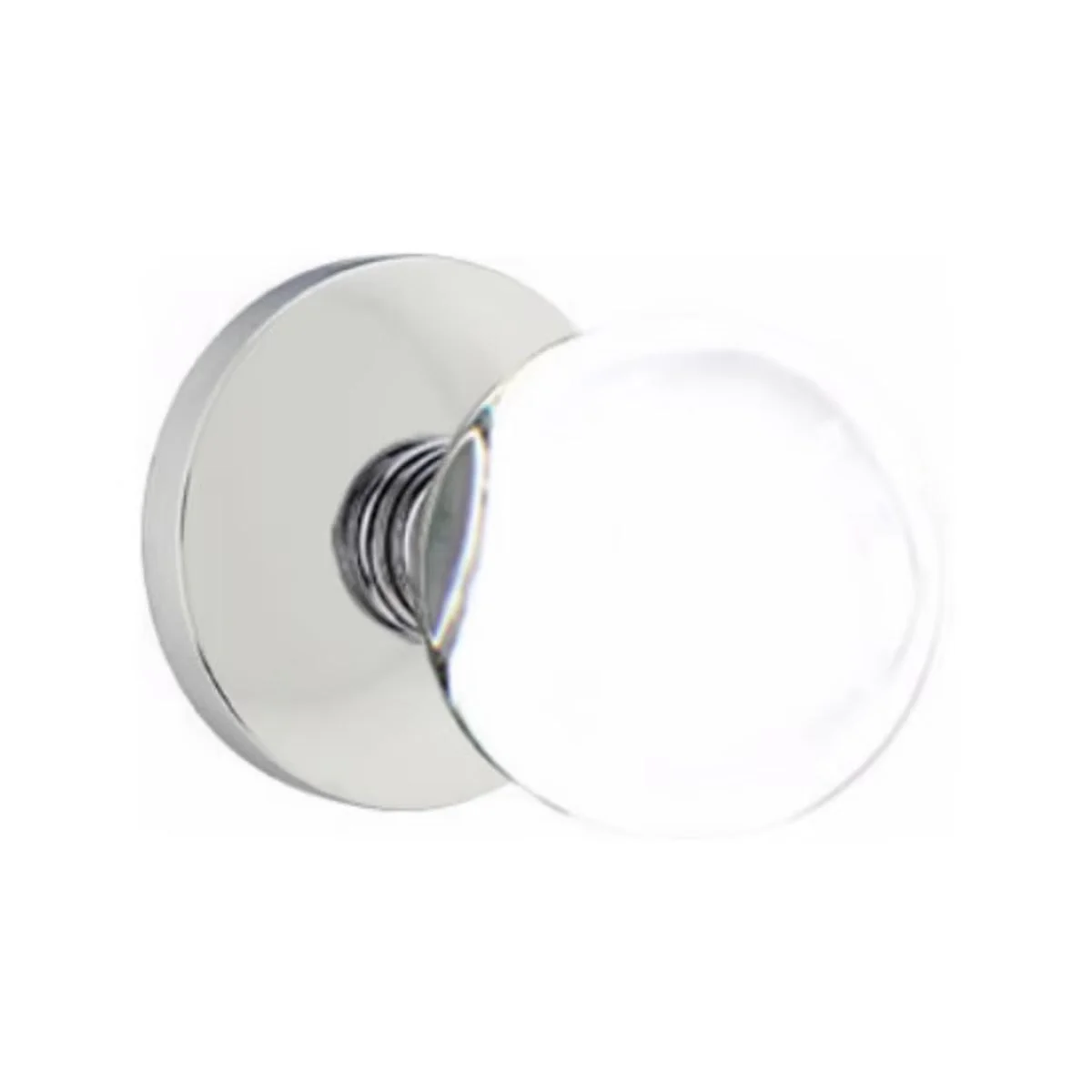 BRISTOL GLASS (BL) PRIVACY (BED/BATH) KNOB WITH 2-3/8