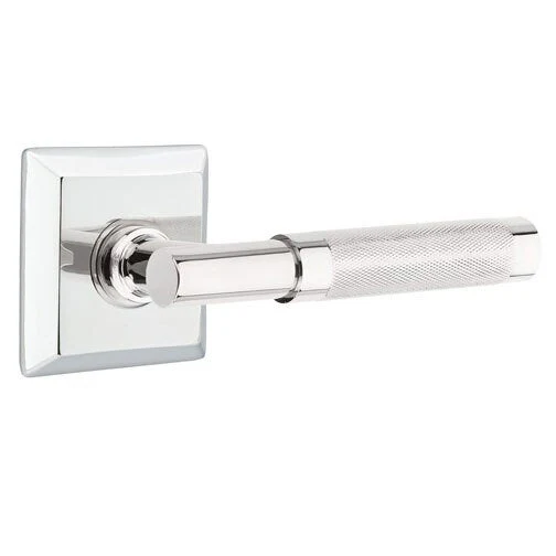 T-BAR KNURLED (TA.KN) PRIVACY (BED/BATH) LEVER WITH 2-3/8