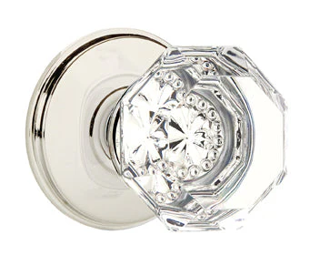 OLD TOWN GLASS (OT) PASSAGE (HALL/CLOSET) KNOB WITH 2-3/8