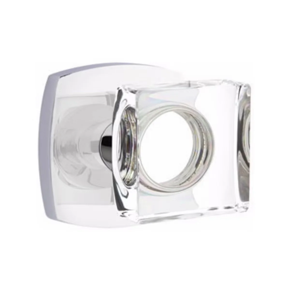 MODERN SQUARE GLASS (MSC) DUMMY (PAIR) KNOB - Omega Custom Fabrication LLC