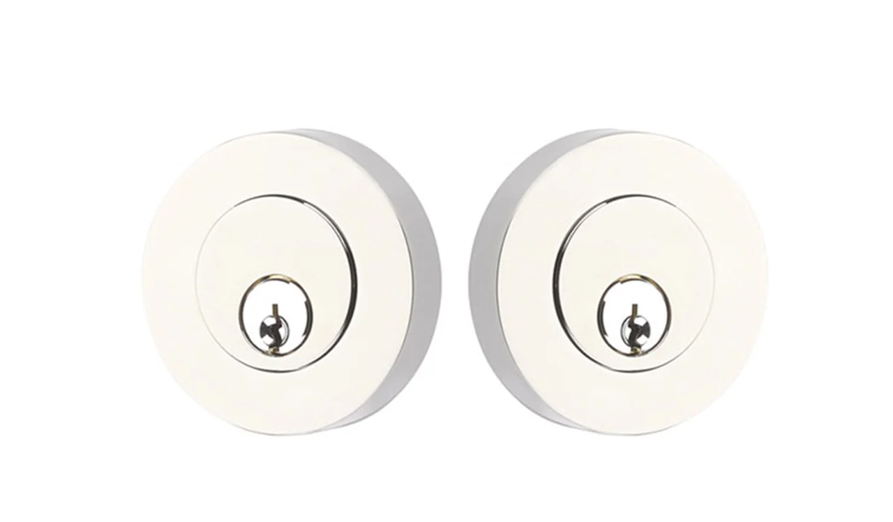 MODERN DISC DEADBOLT WITH 2-3/8