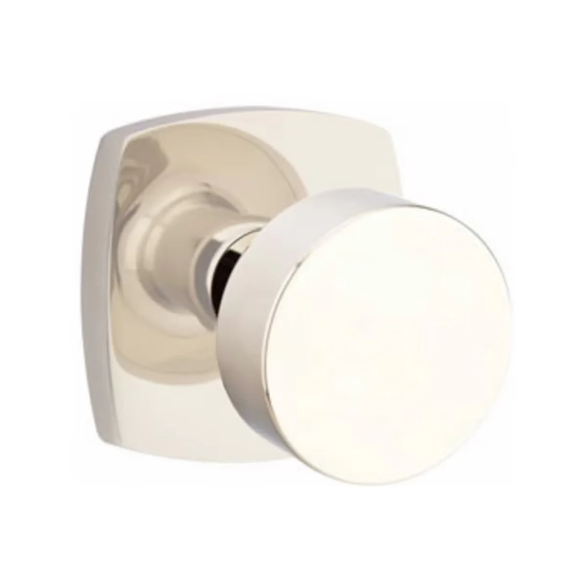 ROUND (ROU) PASSAGE (HALL/CLOSET) KNOB WITH 2-3/8