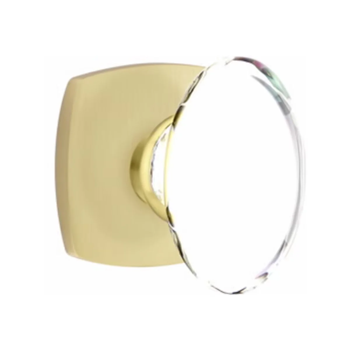 HAMPTON GLASS (HT) PASSAGE (HALL/CLOSET) KNOB WITH 2-3/8
