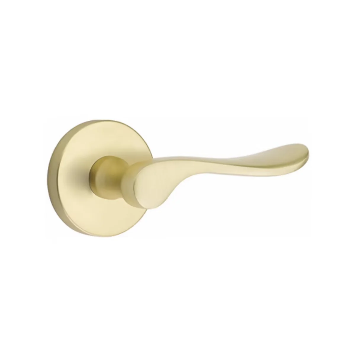 LUZERN (LU) PASSAGE (HALL/CLOSET) LEVER WITH 2-3/8