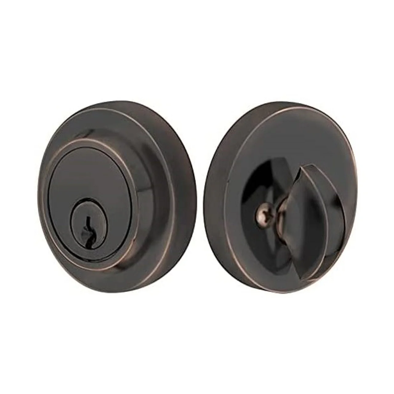 MODERN DEADBOLT WITH 2-3/8