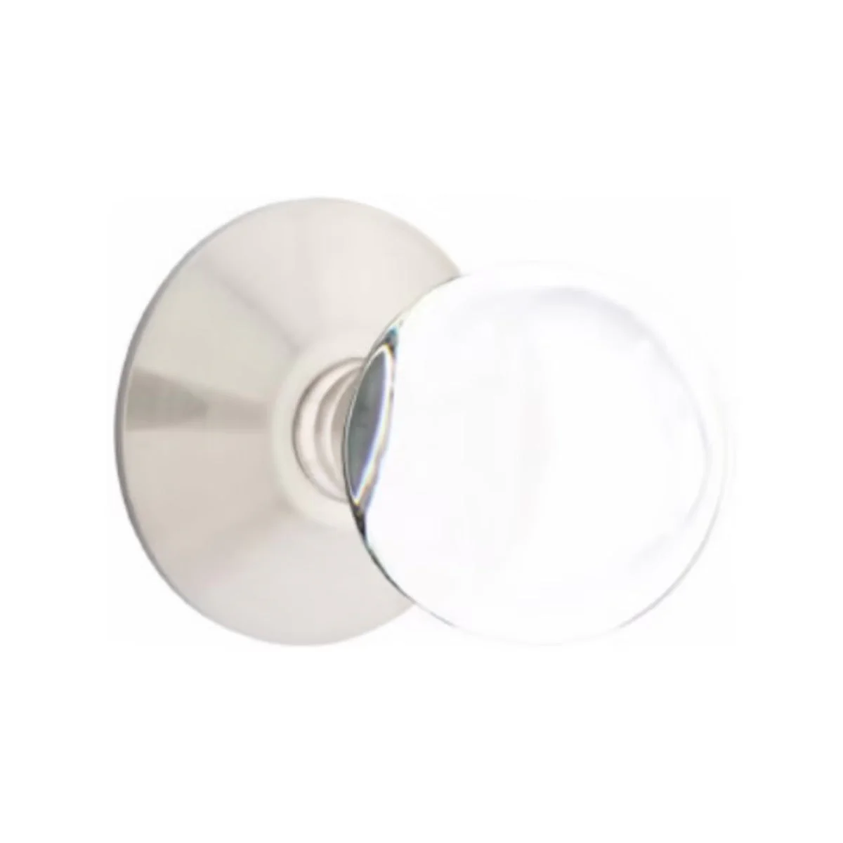 BRISTOL GLASS (BL) PRIVACY (BED/BATH) KNOB WITH 2-3/8