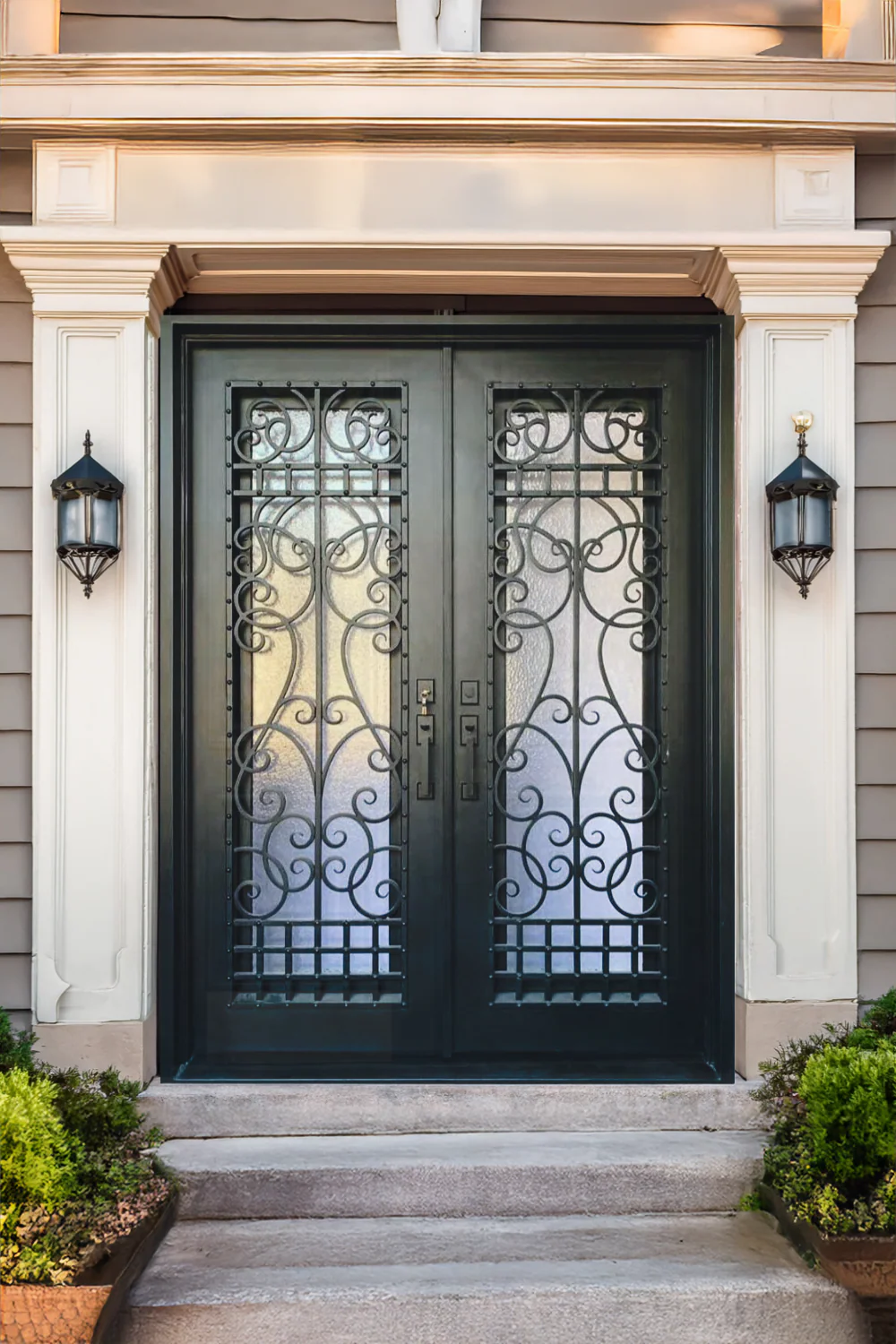 Lavalier Iron Door - Omega Custom Fabrication LLC