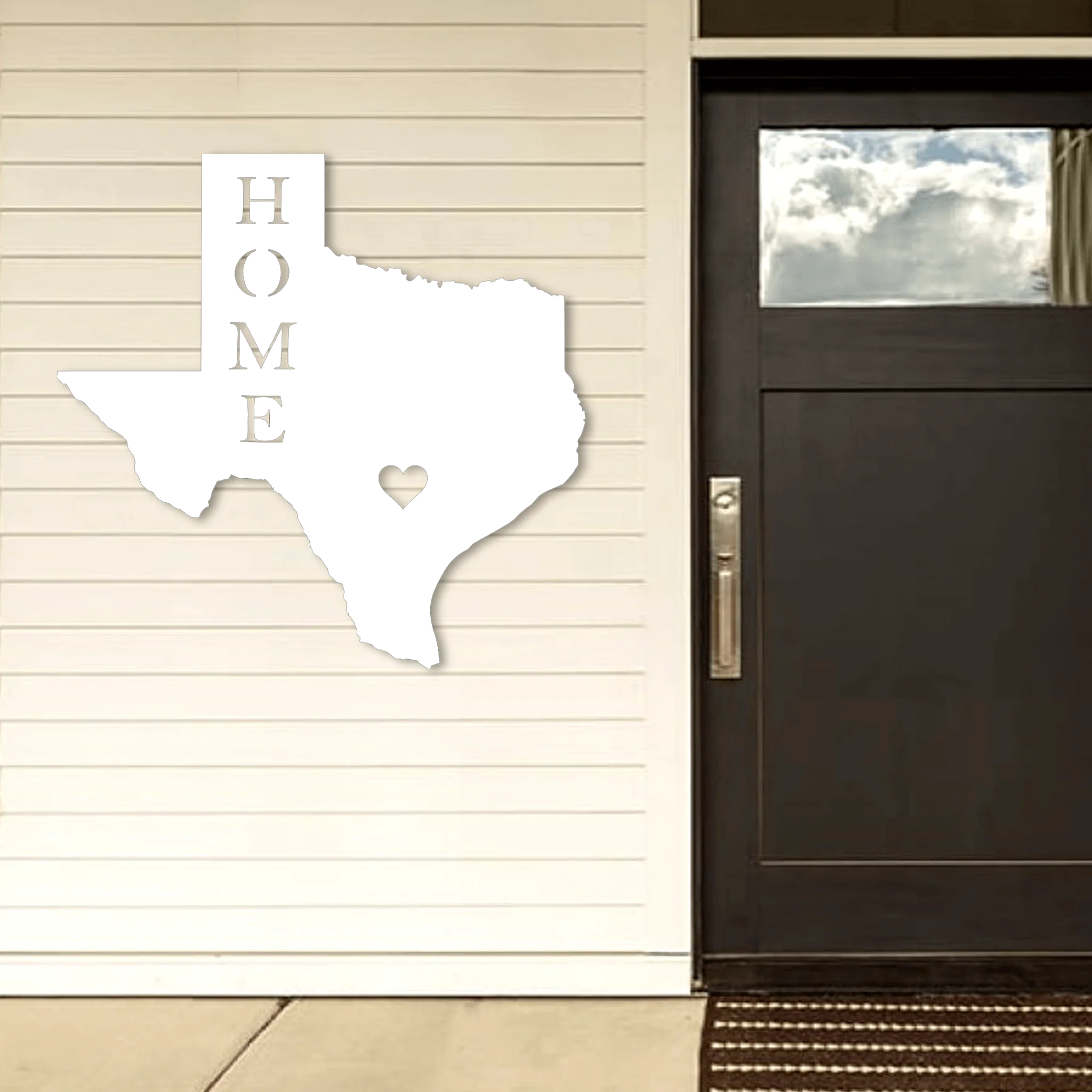 Texas State Home Metal Wall Art - Omega Custom Fabrication LLC