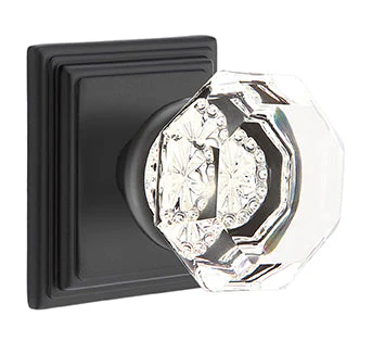 OLD TOWN GLASS (OT) PASSAGE (HALL/CLOSET) KNOB WITH 2-3/8