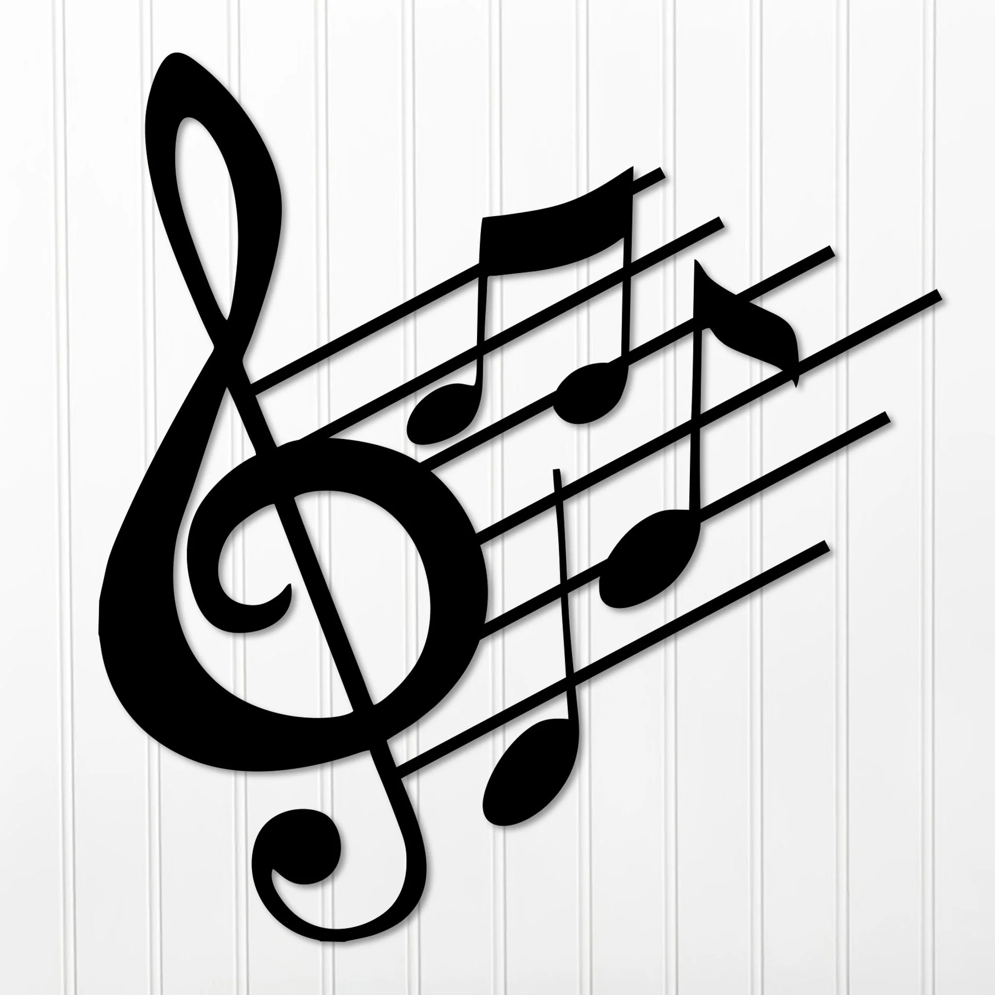 Music Notes Wall Decor - Omega Custom Fabrication LLC