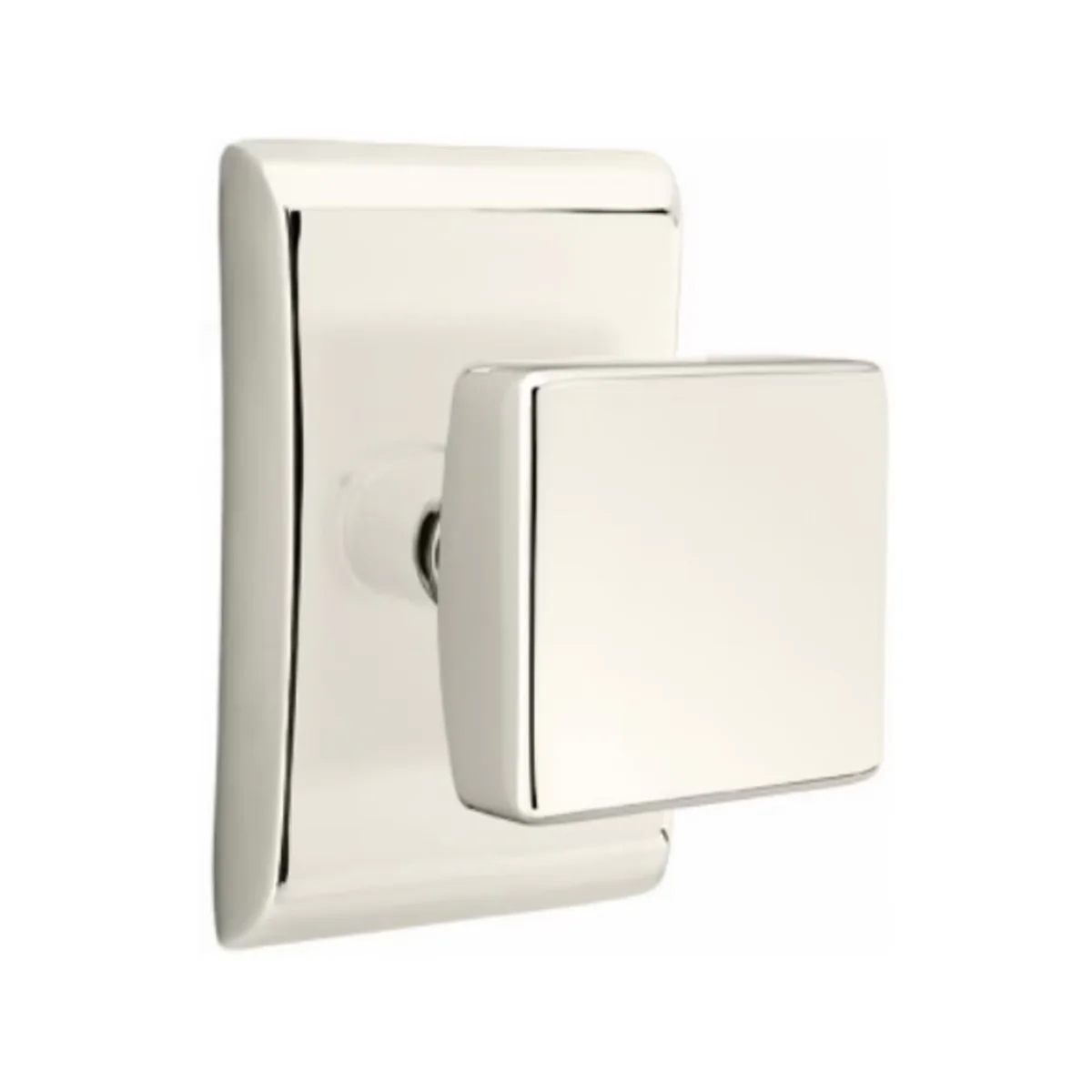 SQUARE (SQU) PASSAGE (HALL/CLOSET) KNOB WITH 2-3/8