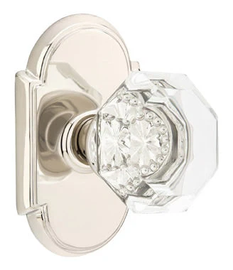 OLD TOWN GLASS (OT) PRIVACY (BED/BATH) KNOB WITH 2-3/8
