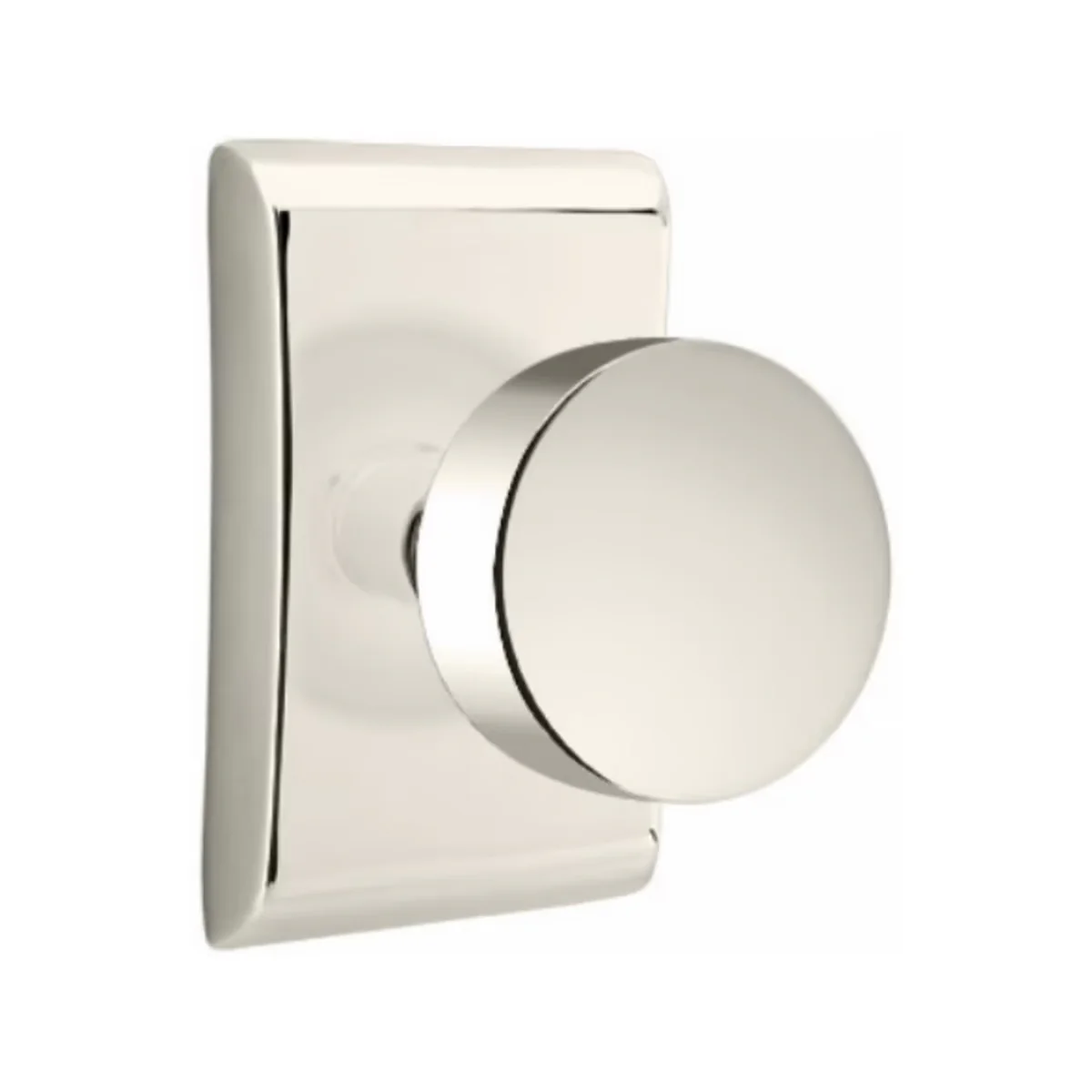 ROUND (ROU) PASSAGE (HALL/CLOSET) KNOB WITH 2-3/8