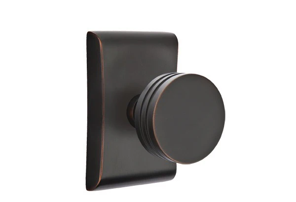 ARES OIL RUBBED BRONZE (US10B) HANDLESET SINGLE-CYLINDER [4817] W/ 2-3/8