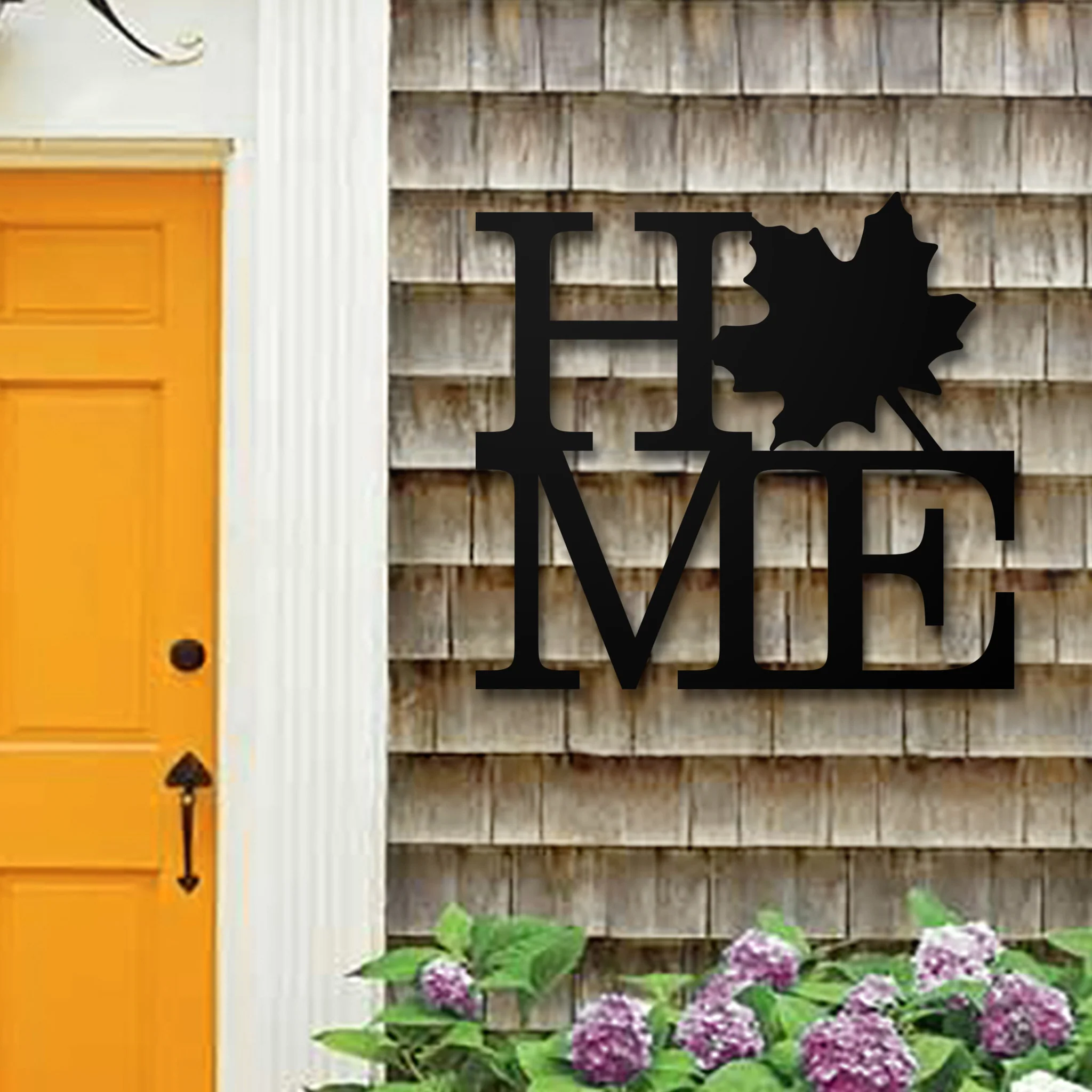 Home - Fall Leaf Metal Wall Art - Omega Custom Fabrication LLC