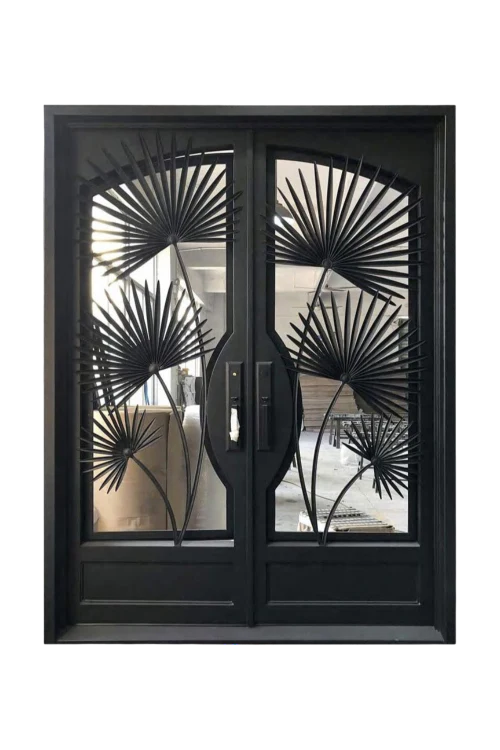 Island Canopy Iron Door - Omega Custom Fabrication LLC