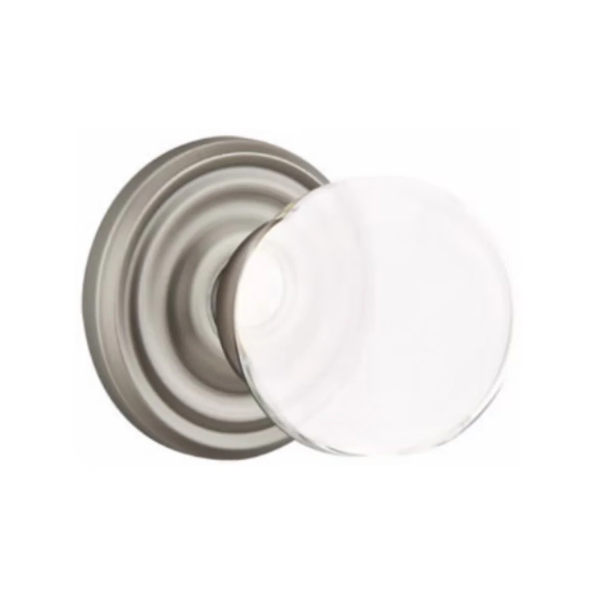 BRISTOL GLASS (BL) PASSAGE (HALL/CLOSET) KNOB WITH 2-3/8