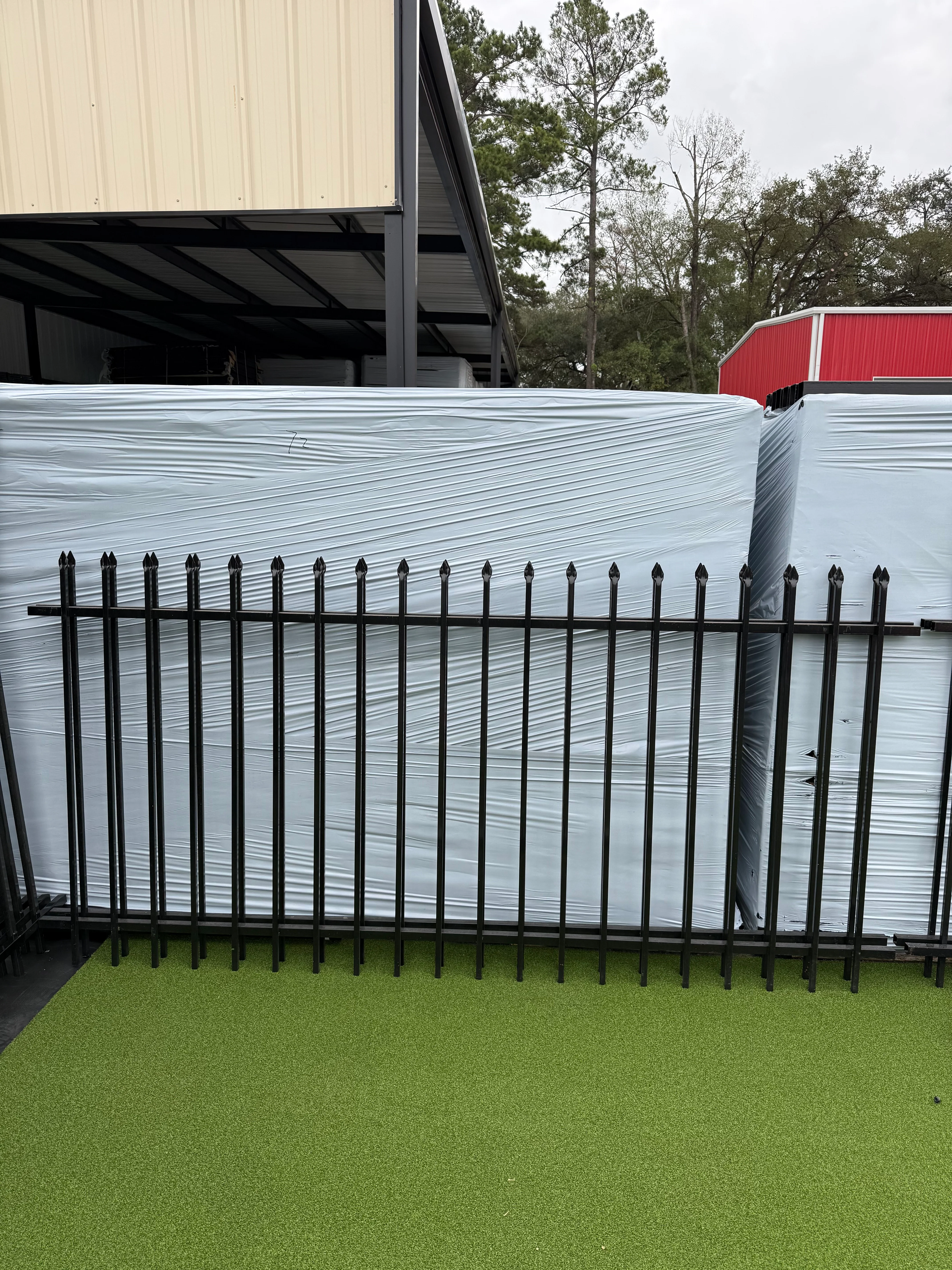 Metal Fence - Omega Custom Fabrication LLC