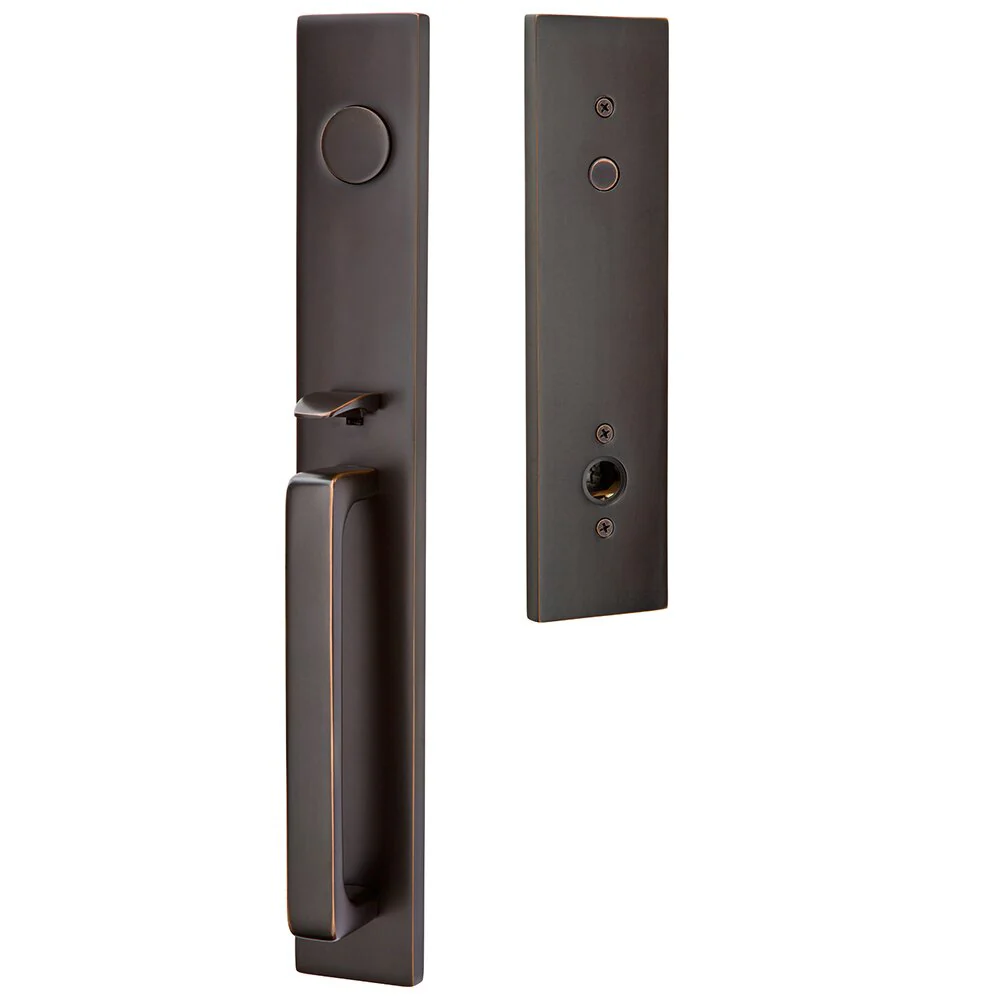 LAUSANNE OIL RUBBED BRONZE (US10B) HANDLESET DUMMY [4809] W/ 2-3/8