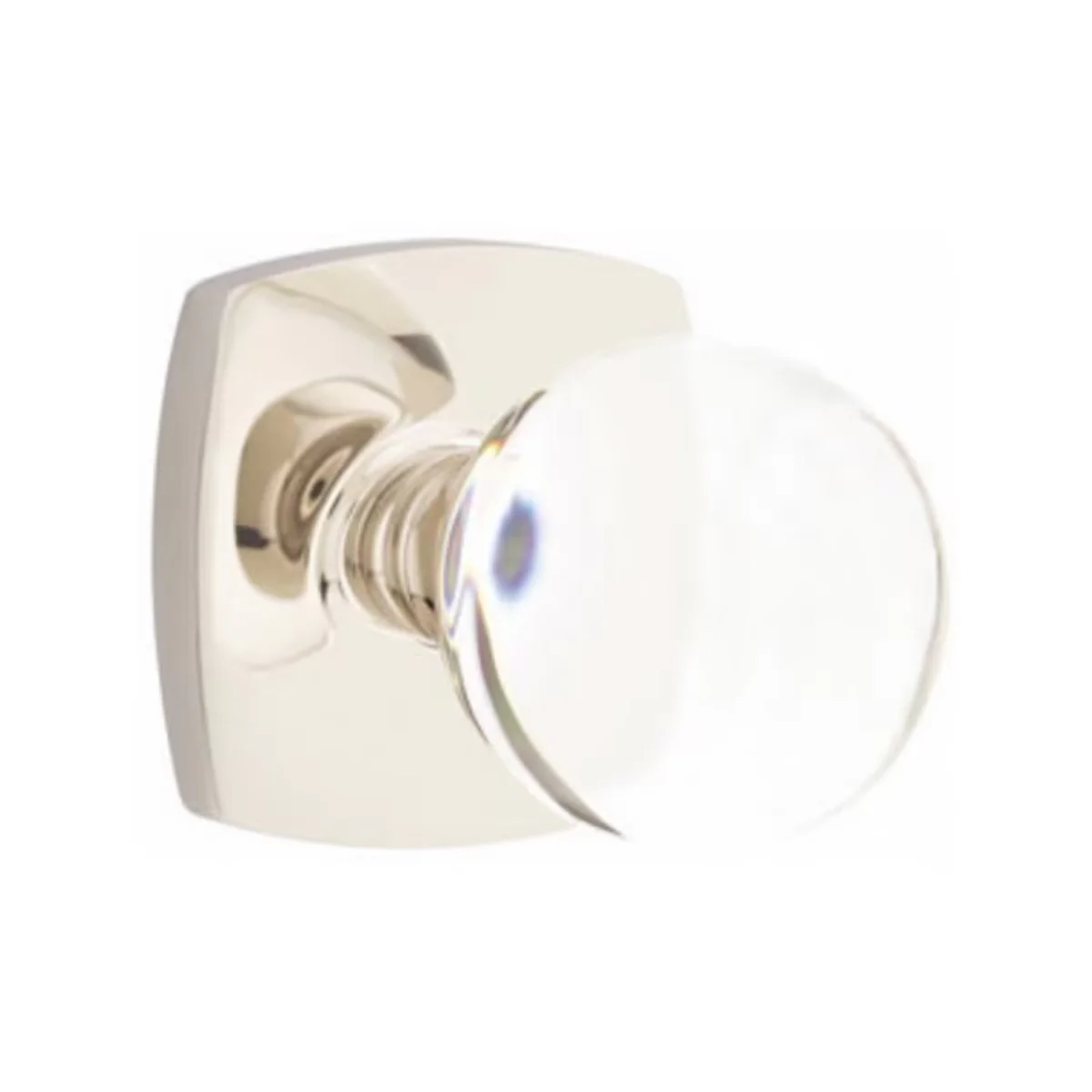 BRISTOL GLASS (BL) PASSAGE (HALL/CLOSET) KNOB WITH 2-3/8