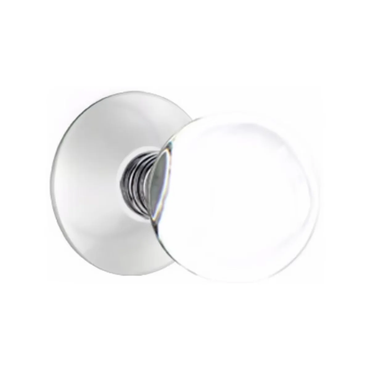 BRISTOL GLASS (BL) PASSAGE (HALL/CLOSET) KNOB WITH 2-3/8