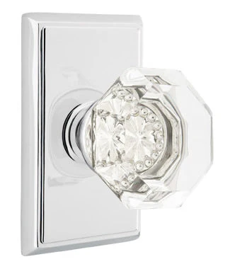 OLD TOWN GLASS (OT) PRIVACY (BED/BATH) KNOB WITH 2-3/8