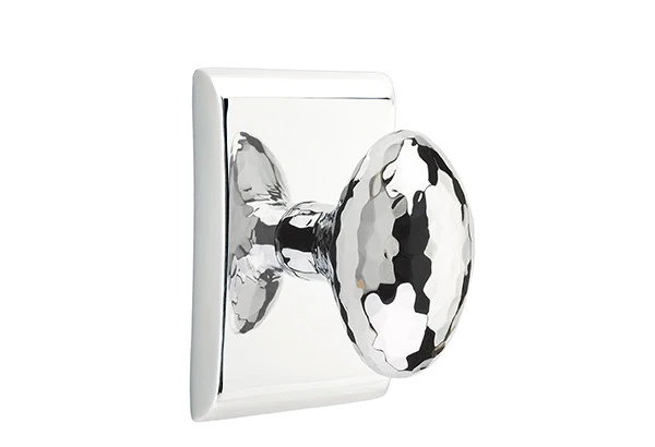HAMMERED EGG (HE) PASSAGE (HALL/CLOSET) KNOB WITH 2-3/8