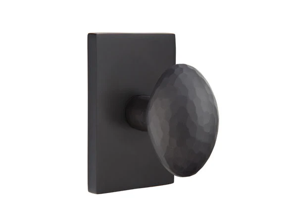 HAMMERED EGG (HE) PASSAGE (HALL/CLOSET) KNOB WITH 2-3/8