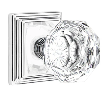 DIAMOND GLASS (CK) DUMMY (PAIR) KNOB - Omega Custom Fabrication LLC