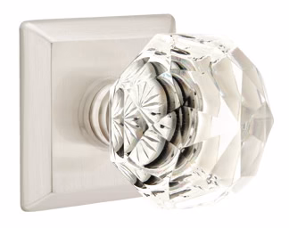 DIAMOND GLASS (CK) DUMMY (PAIR) KNOB - Omega Custom Fabrication LLC