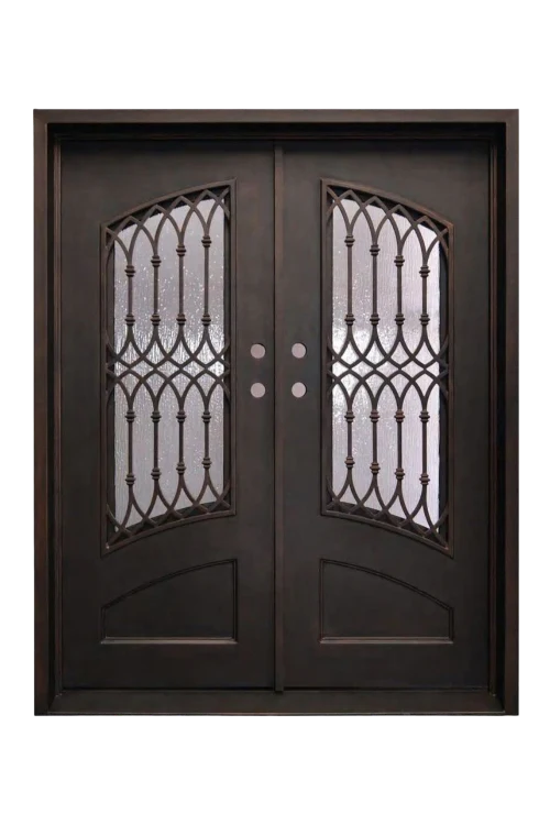 Manor Gate Iron Door - Omega Custom Fabrication LLC