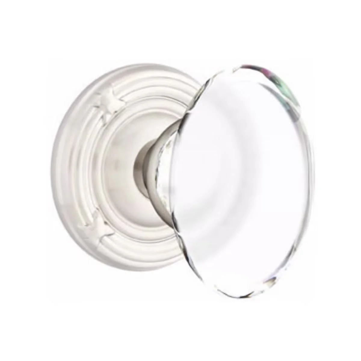 HAMPTON GLASS (HT) PRIVACY (BED/BATH) KNOB WITH 2-3/8
