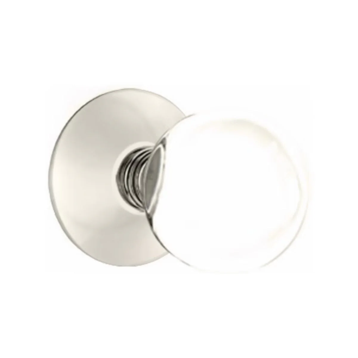 BRISTOL GLASS (BL) PRIVACY (BED/BATH) KNOB WITH 2-3/8