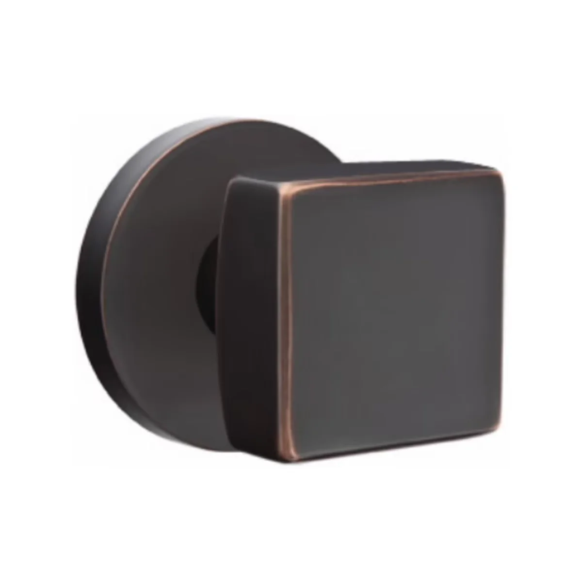 SQUARE (SQU) PASSAGE (HALL/CLOSET) KNOB WITH 2-3/8